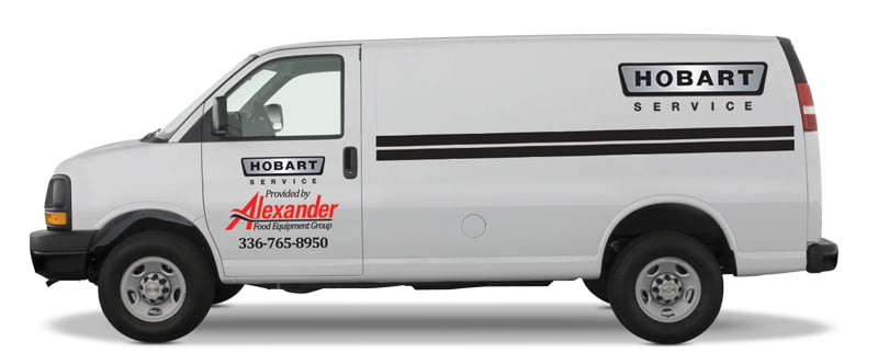 Alexander Food Equipment Group Service Van